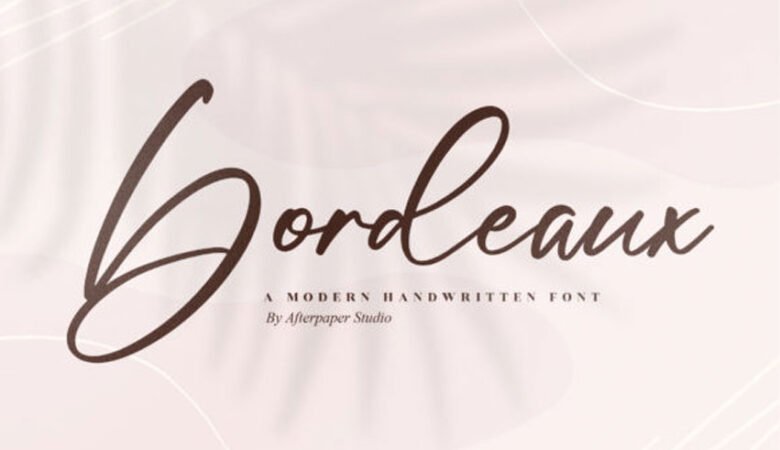 Bordeaux Font