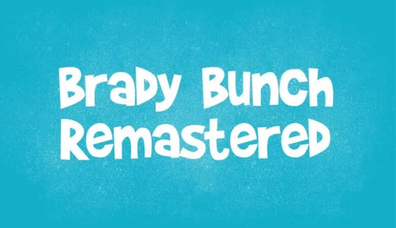 Brady Bunch Remastered Font