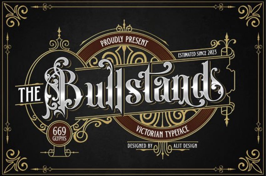 Bull Stand Font