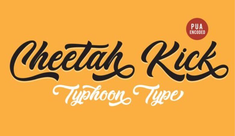 Cheetah Kick Font
