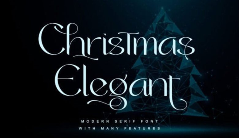 Christmas Elegant Font