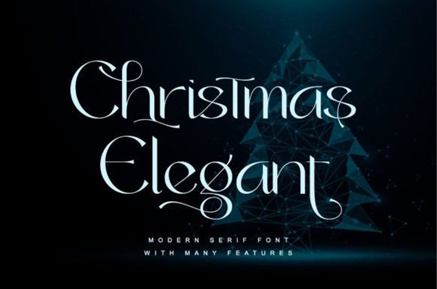 Christmas Elegant Font