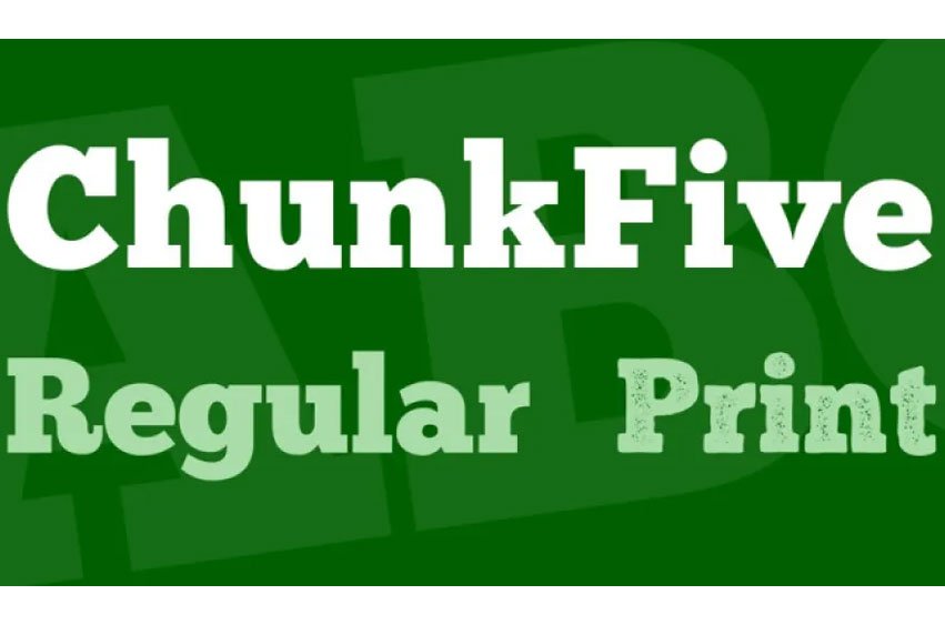 ChunkFive Font