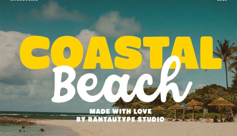 Coastal Beach Font