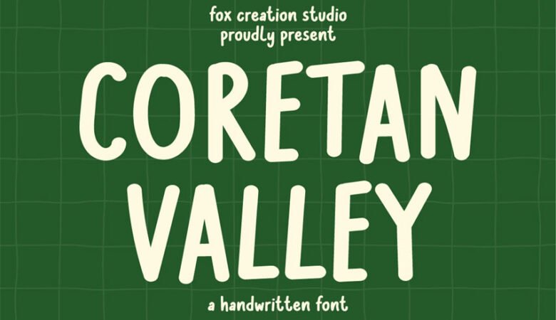 Coretan Valley Font