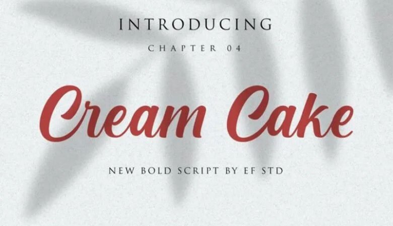 Cream Cake Font