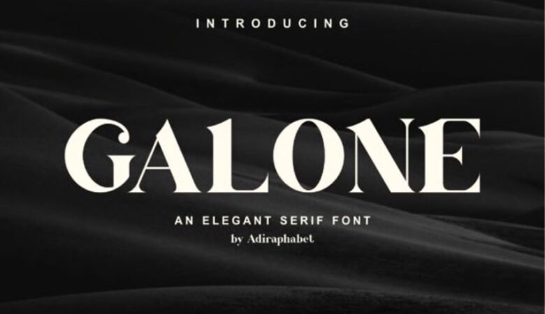 Galone Font