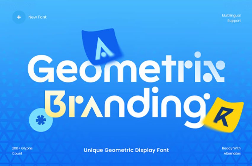 Geometrix Branding Font