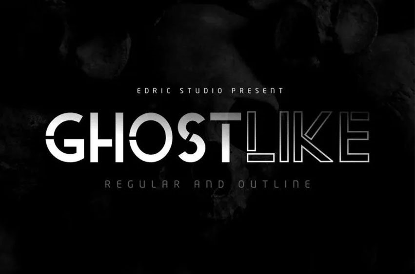 Ghostlike Font