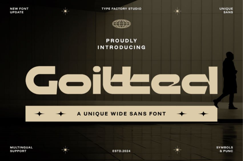 Goitted Font