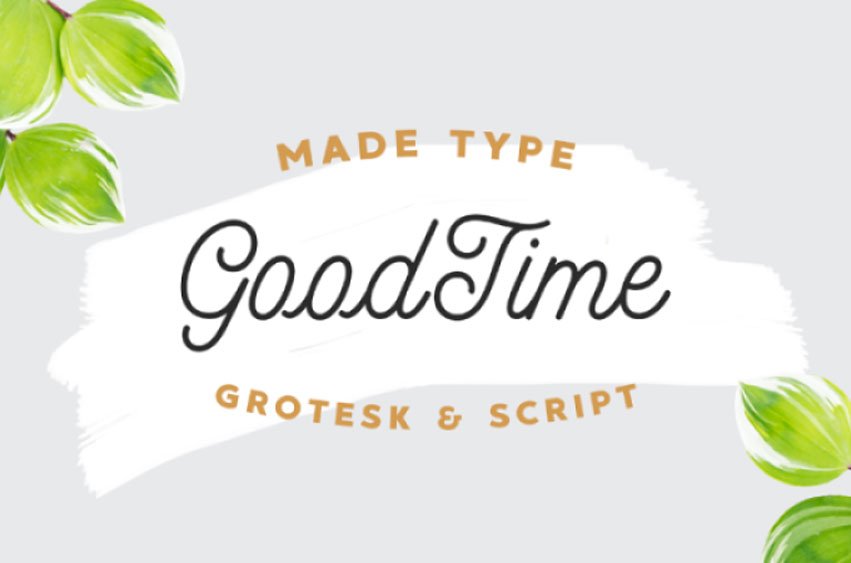 GoodTime Font