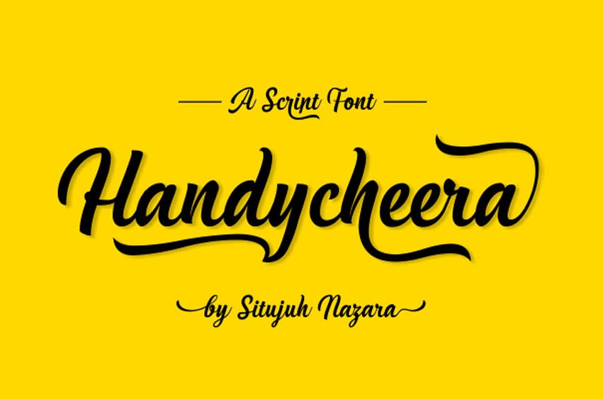 Handycheera Font