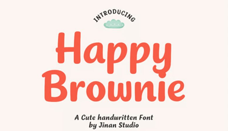 Happy Brownie Font