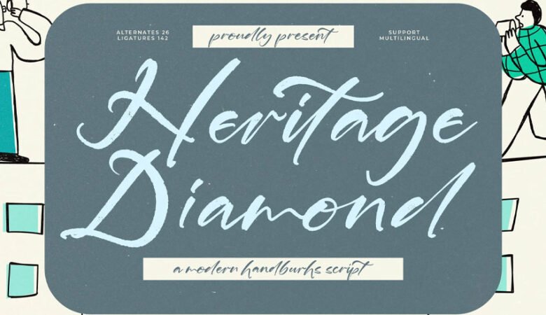 Heritage Diamond Font
