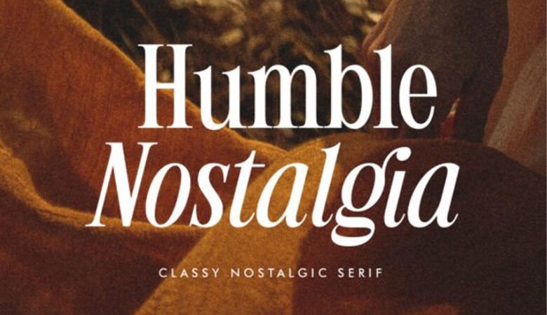Humble Nostalgia Font