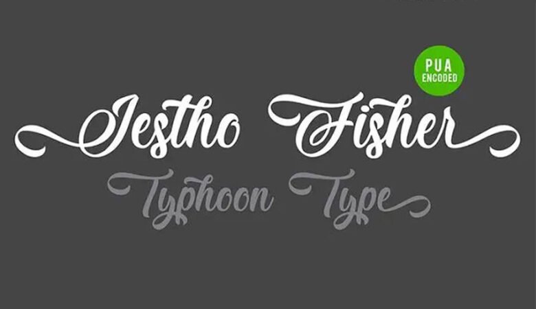 Jestho Fisher Font