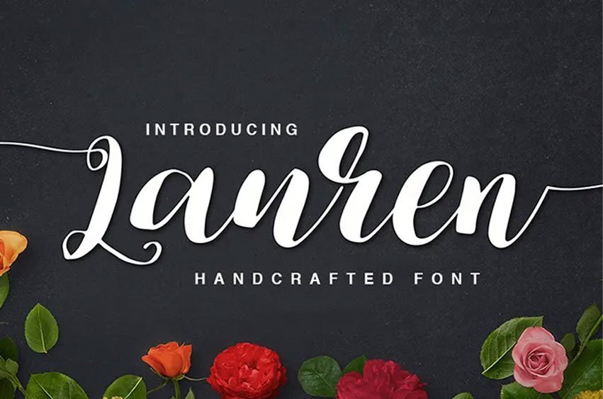 Lauren Script Font