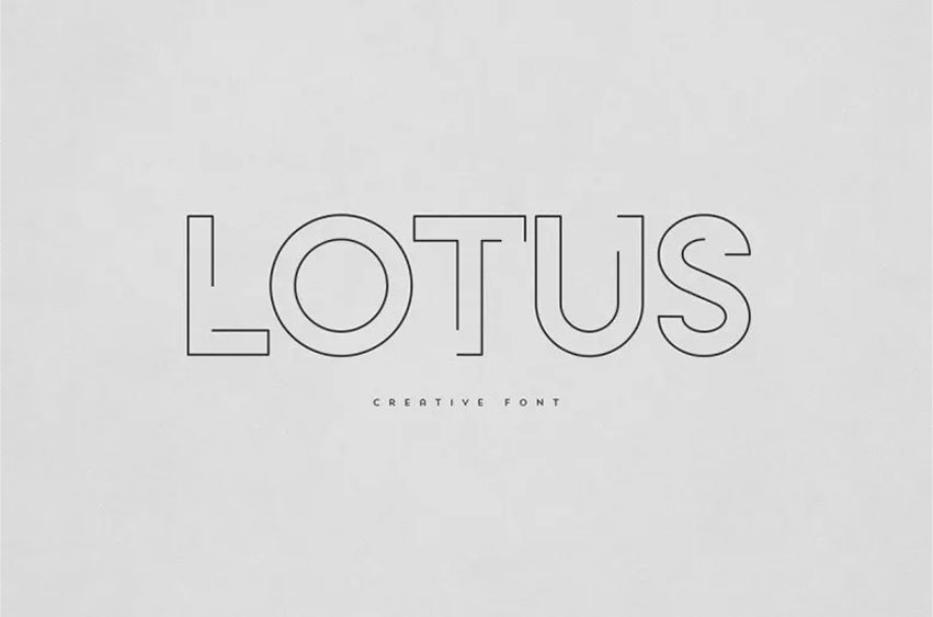Lotus Font