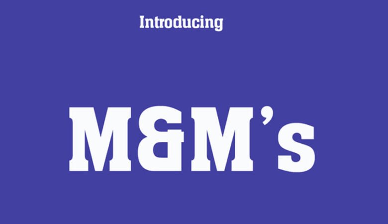 M&M’s Logo Font
