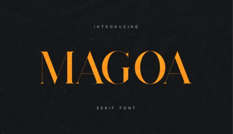 Magoa Serif Font