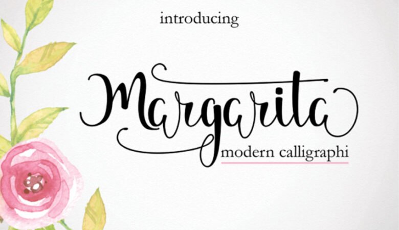 Margarita Calligraphy Font