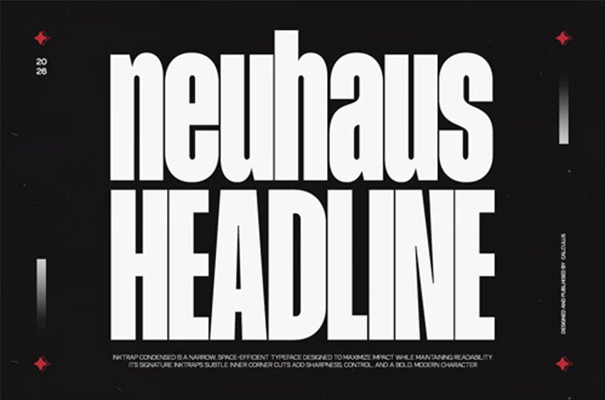 Neuhaus Headline Font