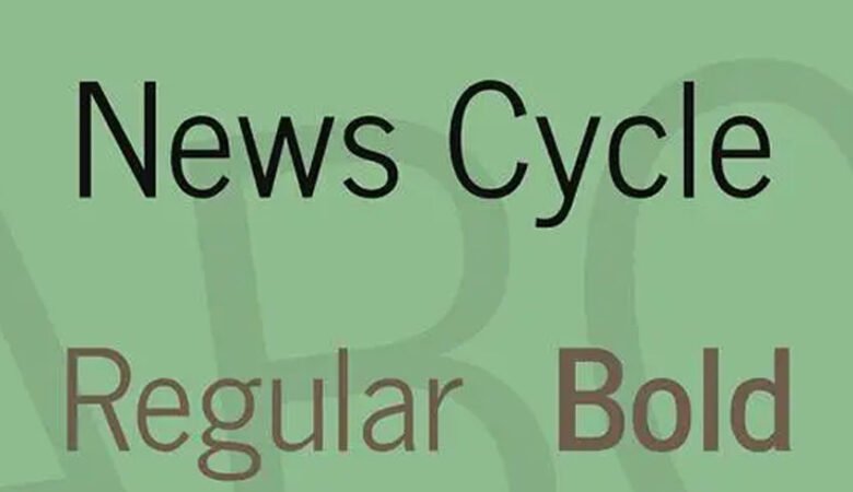 News Cycle Font