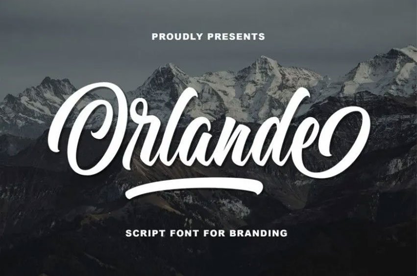 Orlande Script Font