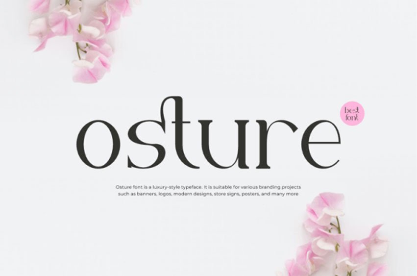 Osture Font