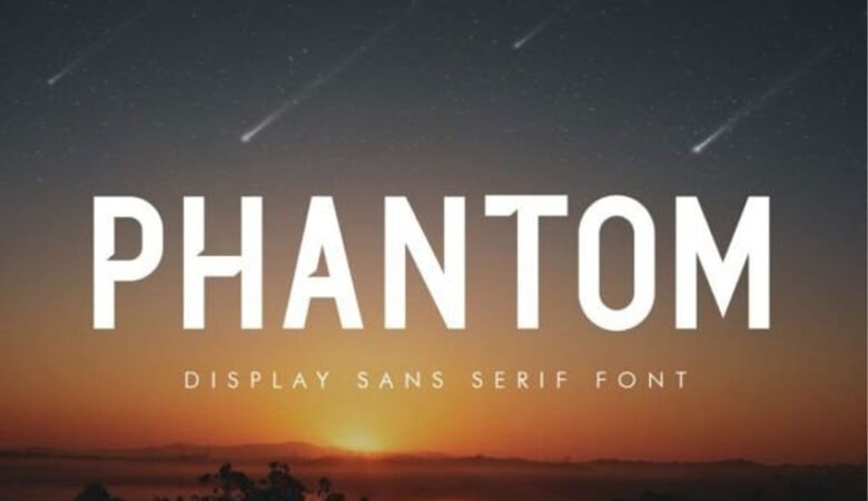Phantom Display Font