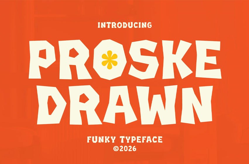 Proske Drawn Font