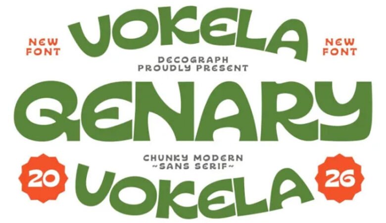 Qenary Vokela Font