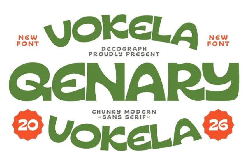 Qenary Vokela Font