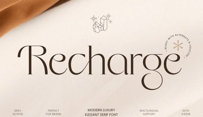 Recharge Font
