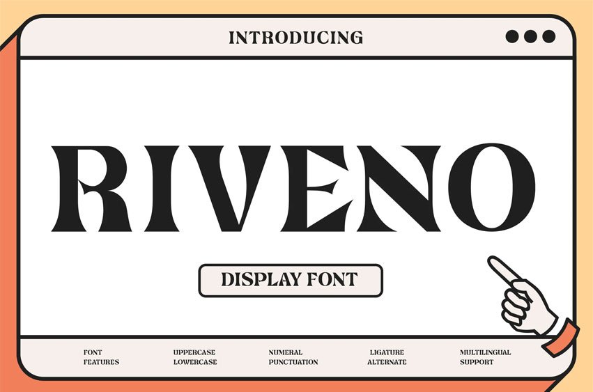 Riveno Font