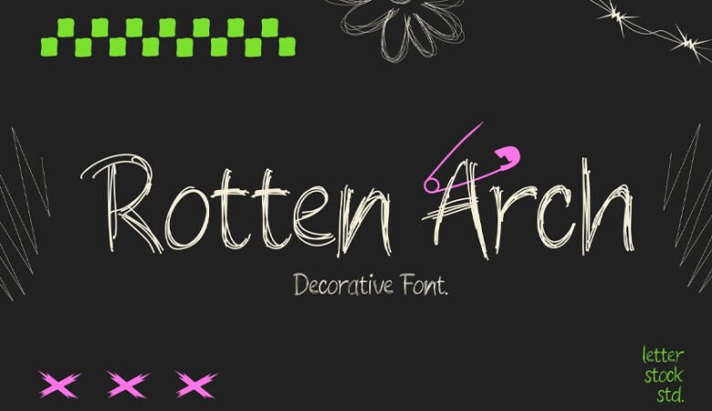 Rotten Arch Font