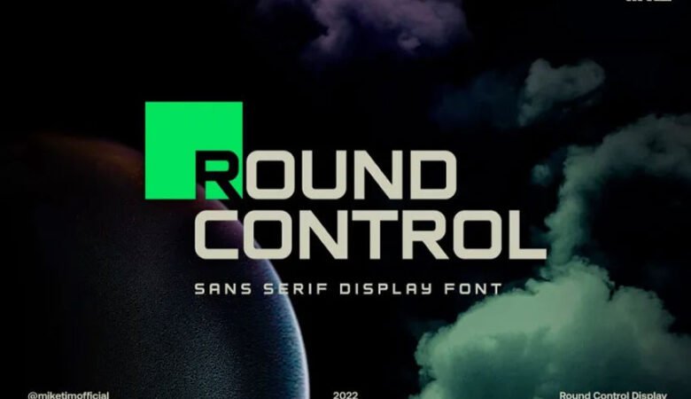 Round Control Font