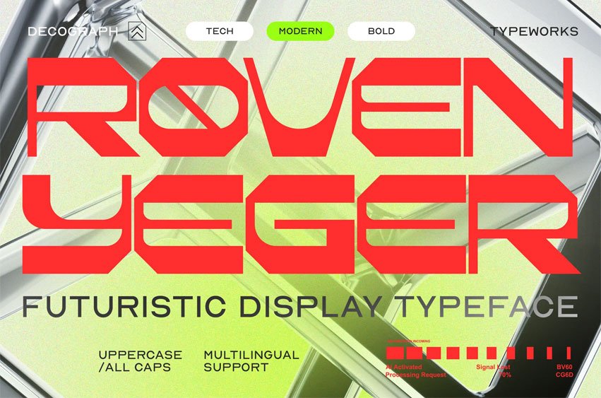 Roven Yeger Font