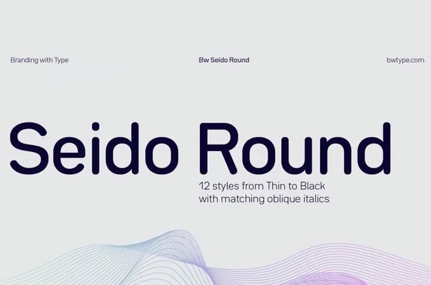 Seido Round Font