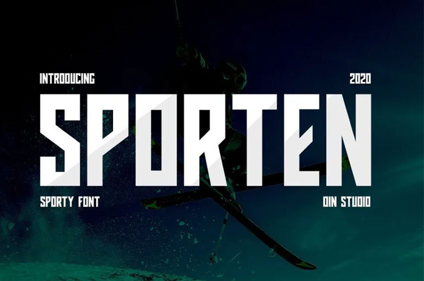 Sporten Font