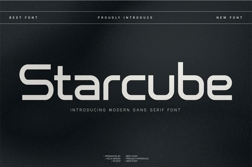 Starcube Font