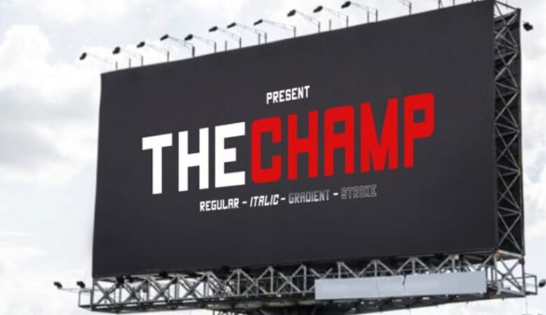 The Champ Font
