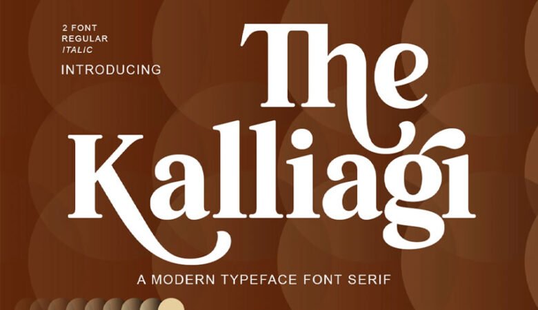 The Kalliagi Font