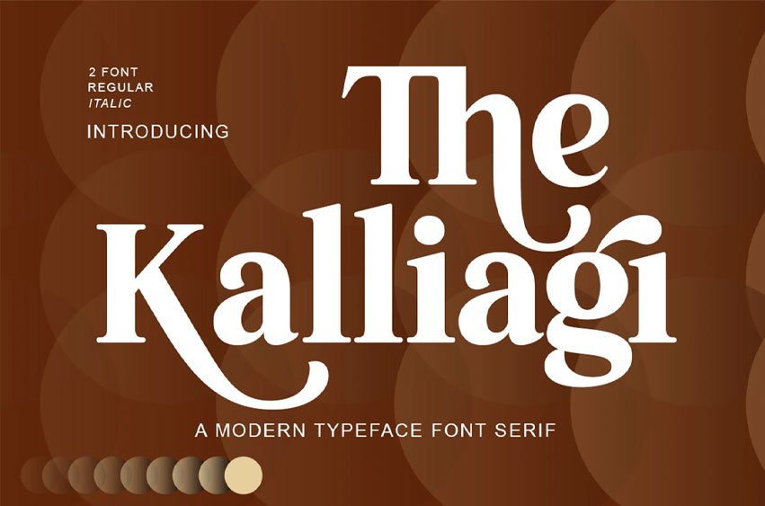 The Kalliagi Font