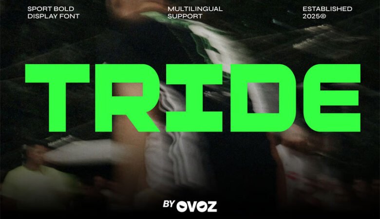Tride Sports Font