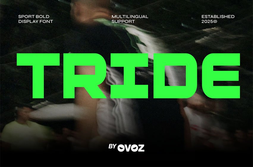 Tride Sports Font