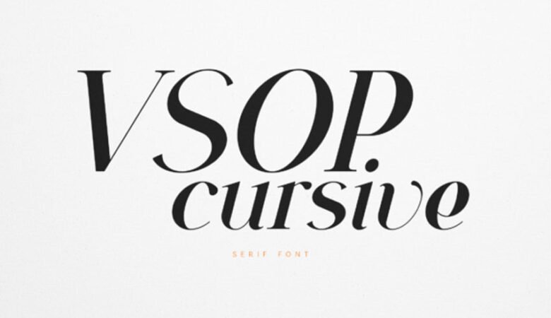 Vsop Cursive Font