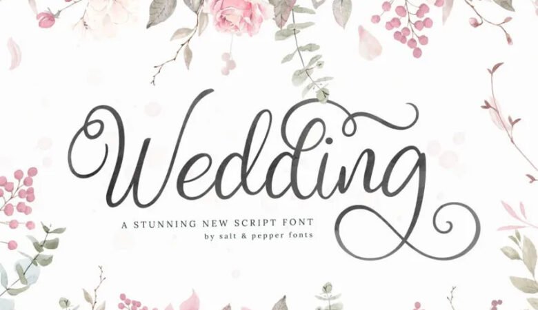 Wedding Font