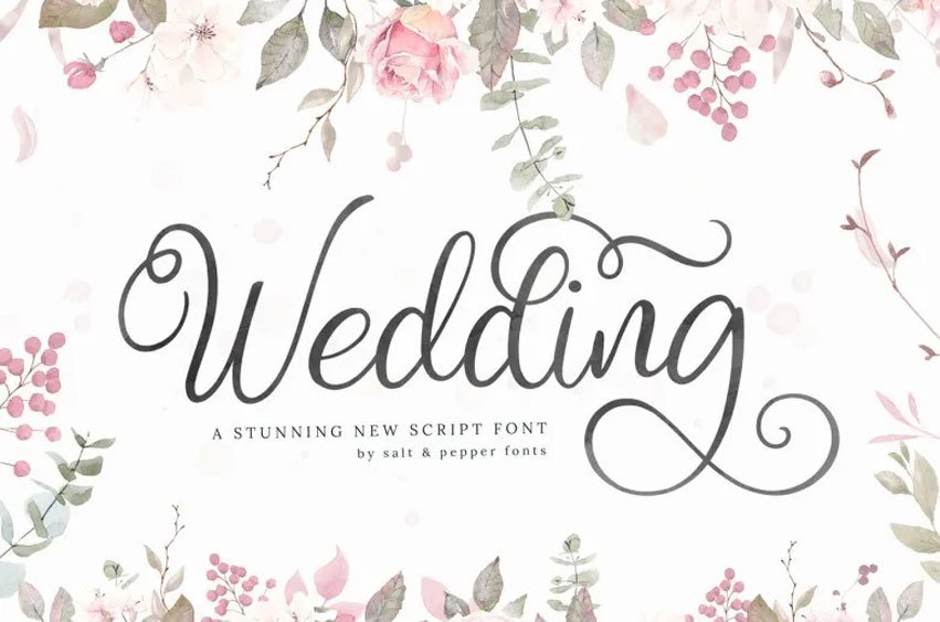 Wedding Font
