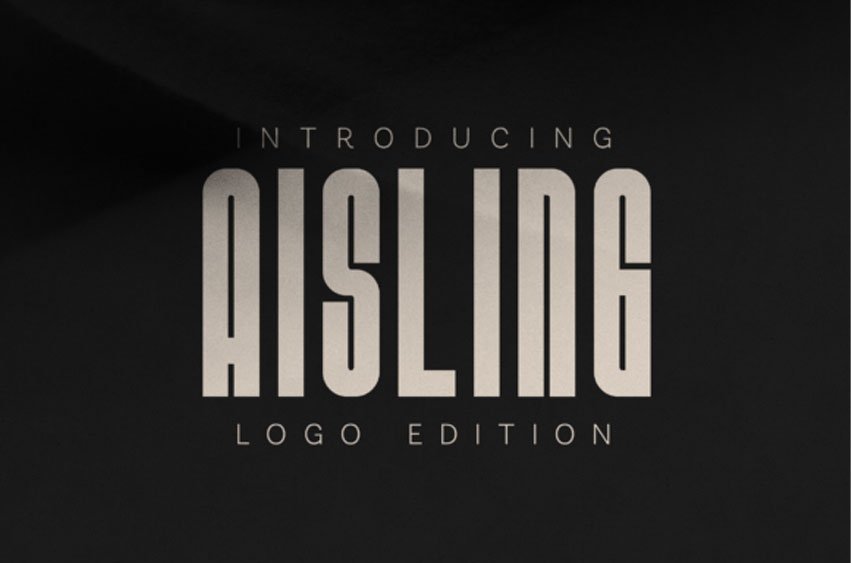 Aisling Logo Edition Font